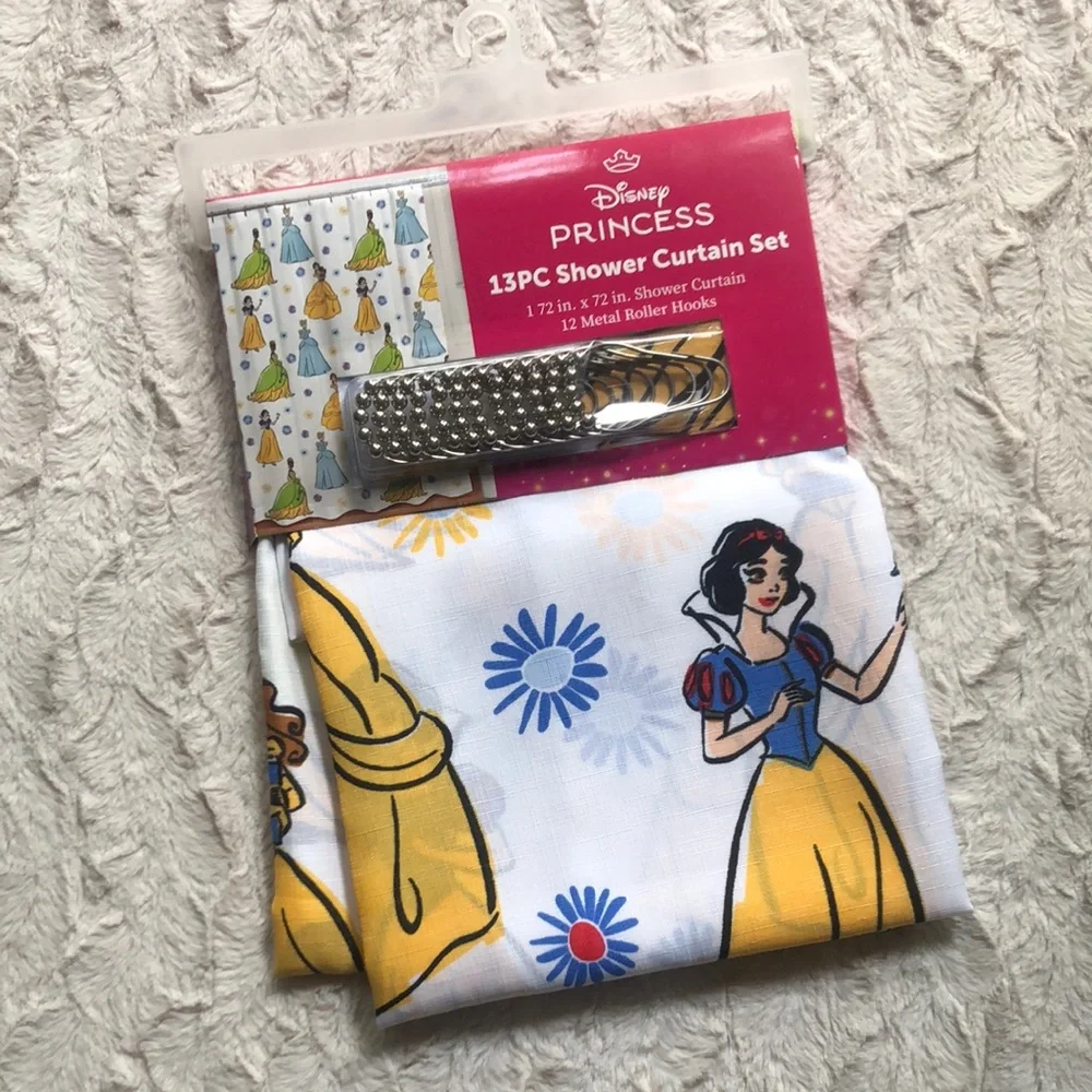 Disney Princess Shower Curtain Set